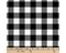 White Black Buffalo Plaid Flannel Fabric | By The Yard | Sewing and Crafting | 42 inches wide